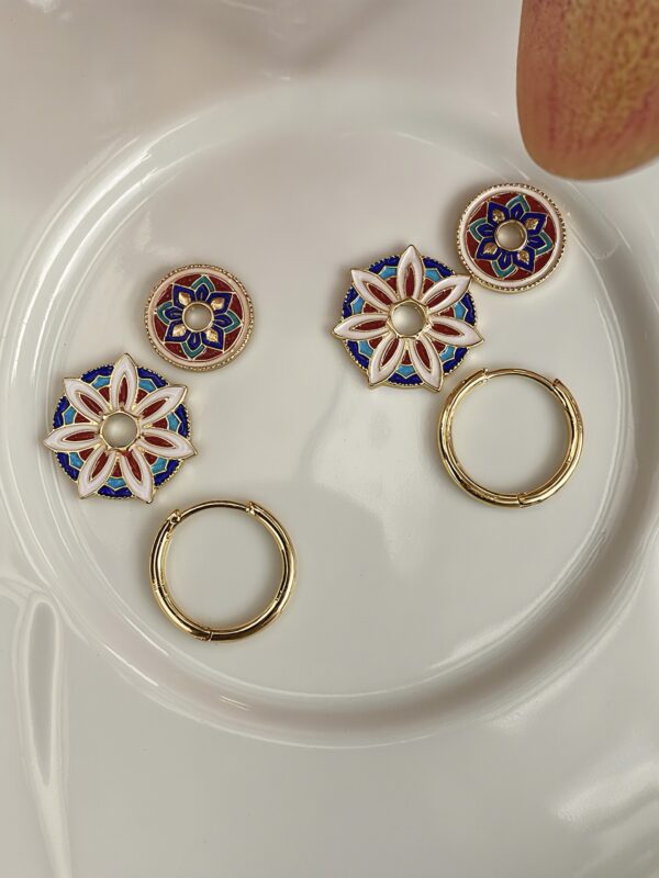 Versatile Earrings- Bluebells