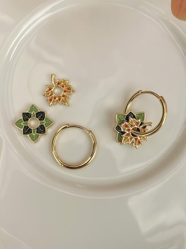 Versatile Earrings- Daffodil