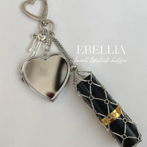 Heart Mirror Lipstick Holder Charm