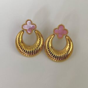 Kyoto Clover Hoops: Sakura Pink